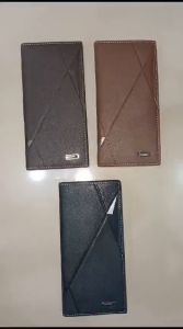 Daiqisi Dompet Panjang Tebal 3 Lipat Pria Wanita 3088-3 Bahan Sintetis Muat Banyak Uang