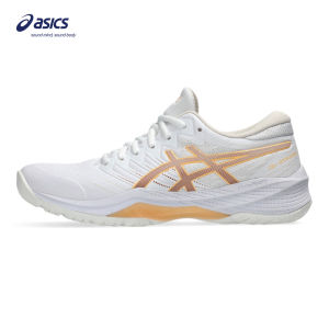 ASICS Women GEL-NETBURNER 21 WIDE Netball Shoes in White/Rose Dust