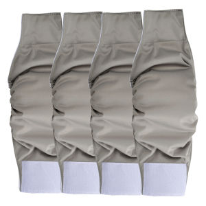 4 Pack Washable Male Dog Belly Band Adjustable Reusable Puppy Physiological Pant Short Anti-Marking Pet Diapers for Incontinence