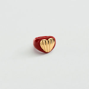 AGATHA | Romantic Heart Shaped Ring