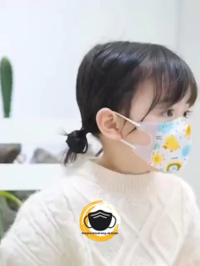 Set 10 Khẩu Trang Trẻ Em 5D Kids Mask Duy Quân Cho Bé từ 1-5 Tuổi Mẫu Dễ Thương