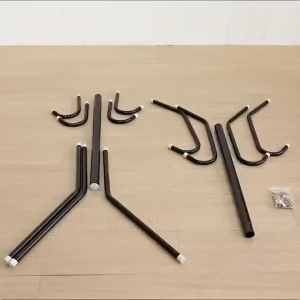 JOYNEST Hanging Pole Steel Coat Rack Organizer 165cm/172cm Iron Standing Cloths Hanger Bag Shelf