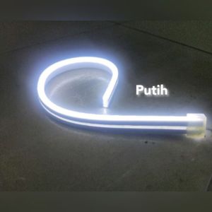 Lampu Alis Neon Flexible Mobil/Motor 12V | Led Selang Elastis 15cm 20cm 30cm