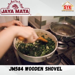 SYK Jaya Mata JM584 12 Inch Wooden shovel Wok Turner Cooking Kitchen Accessories Shovel Sudip Kayu Masak