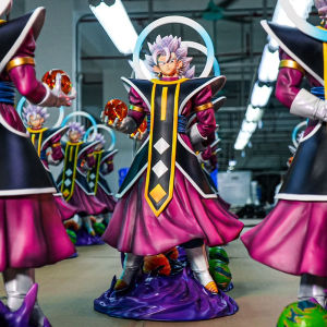 Bandai | JT Toy Dragon Ball Anime Figure Vegetto 37cm Figurine Grand Priest Vegetto Figures PVC Statue Collection Model Birthday Toy Gift