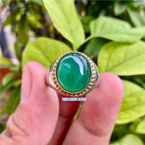 CINCIN BATU AKIK TOPAS TAIWAN ASLI SUPER MEWAH MINIMALIS