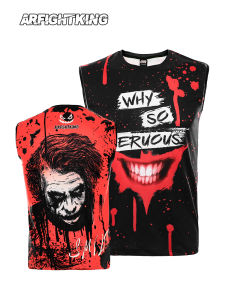 Quick Dry MMA Fighting Training Top Sleeveless T Shirt Mens UFC Competition Vest Fitness Thai Boxing Youth Fashion Urban Style