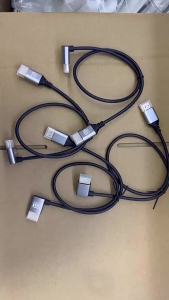 90 degree HDMI-compatible 2.1V Cable Cord 8K 60Hz 4K120Hz 48Gbps EARC ARC HDCP Ultra High HDR for HD TV Laptop Projector PS4 PS5