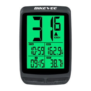 Ultra-Long Standby Replaceable Battery Wireless Bike Computer Speedometer Odometer Stopwatch With Auto Backlight Stand