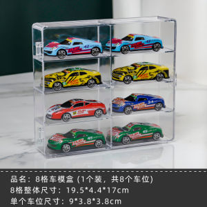 Acrylic Dustproof Storage Box for 1:64 Firewheel Mini Car Model Display Box Alloy Material Suitable for Living Room