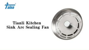 Talea Kitchen Sink Strainer 80mm Vegetable Basin Round Seal Water Umbrella European Dish Sink Drop In FittingsSink Stopper and Plug QS341C001