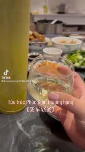 Combo 1 thùng mix 3 vị tửu trúc phúc kiến khác nhau cho khách hàng uống thử