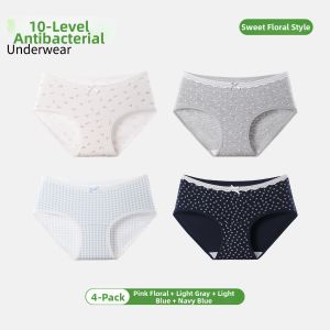 Nanjiren | Cute and Feminine Cotton Lace Large Size Panties