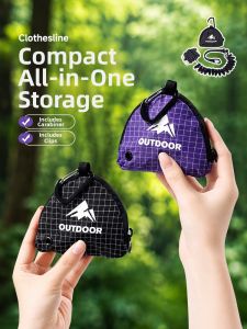 Portable Multi-purpose Hanging Rope for Travel and Outdoor Use Windproof