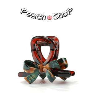 กิ๊บติดผมลายเสือดาวผสมน้ำมันสีอีนาเมล 2026 สำหรับผู้หญิง กิ๊บติดผมรูปผีเสื้อ ทรงสัมผัสหรูหรา ทรงฉลาม ตกแต่งผม สำหรับงานปาร์ตี้