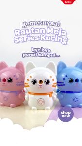 Rautan Meja Karakter Kucing & Rautan Meja Fancy 893