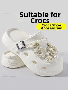 LINGMIAO | Pearl Shoe Flower Buckle Decorative DIY Accessories