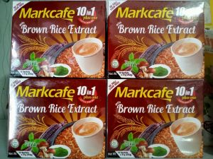 MarkCafe With Brown Rice Extract 10 in 1 plus one COFFEE DRINK MIX 12 Sachets