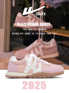 Retro Huaiyi Deqin Shoes Comfortable Thick Bottom Casual Sports Shoes Spring 2025 Trendy All-Match Style Korean Version Heightening Plank Shoes