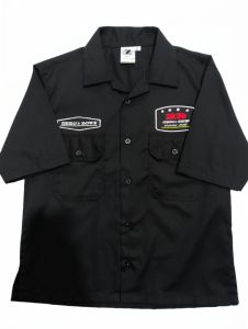 Kemeja pria Workshit motif bordir warna