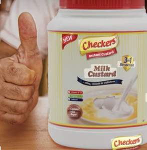 Checkers Custard Vanilla powder vanilla flavour
