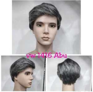 Wig Pendek Cowo