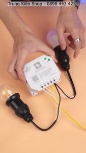 Công tắc thông minh wifi Hunonic Lahu 1-2-4 kênh 500w - 4000W  dùng cho máy bơm bình nóng lạnh điều hòa