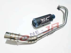 Knalpot Racing Byson Verza Sonic Vixion old R15 v2 v3 Gsx Satria Fu Cb 150r New Cbr Facelift Mx king dll