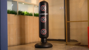 MEGA TaffSPORT Samsak bantalan Tinju Angin Berdiri Tinju Standing Punching Tinju Boxing Target 160cm