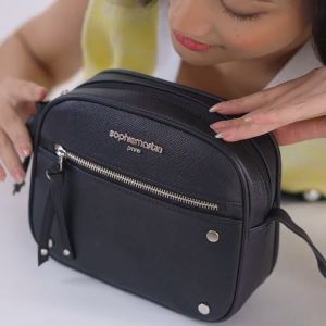Tas Selempang Wanita Sophie Martin Paris Zatana Hitam Promo Terbaru 2025 Kekinian Sling Bag Elegan Shoope Cuci Gudang Katalog Model Baru Sopi Viral Shopy Sofi Shoppe Cewek Dewasa Sopy Import Korea Branded Murah Tapi Mewah
