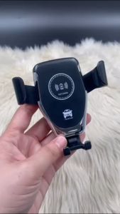 Wireless Car Quick Charger Air Vent Windshield Suction Dashboard Holder Mount for phone