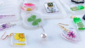 Gantungan Kunci Liontin Silikon Cetakan Keychain Resin Mold Cetakan Resin Kalung Cetakan Resin Anting