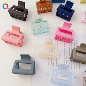 YOKI CR007 Korean Version Frosted Square Hair Clamp: A Stylish & Affordable Accessory