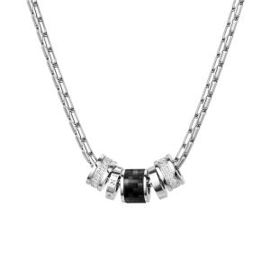 GUDUD | Elegant Klein Blue Minimalist Long Mens Necklace