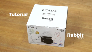 BOLDe RABBIT Mop - Spin Mop Alat Pel Putar Air Bersih dan Kotor Terpisah