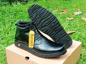 sepatu PDH/formal/pantofel kantoran kulit hitam dop