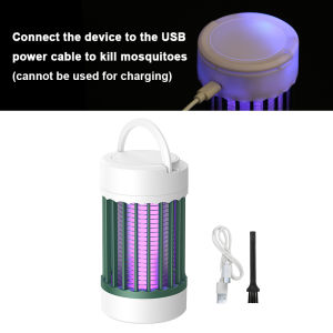 USB Charging Mosquito Lamp 5V Electric Shock Bug Zapper Mosquito Lamp UV Light For Bedroom Outdoor Camping Anti Mosquito Trap