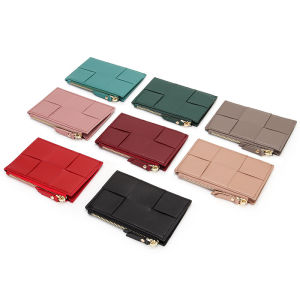 ROYAL BAGGER กระเป๋าสตางค์สั้นขนาดเล็ก สำหรับผู้หญิงหนัง แท้หนัง นุ่ม ผู้ถือ บัตร ซิป กระเป๋าเงิน หญิง กระเป๋าสตางค์ ทักซ้อน