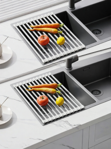 Foldable Silicone Drain Drying Rack