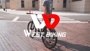 WEST BIKING 102 Kunci Gembok Sepeda Motor Portable Bicycle Cable Lock With 2 Keys Waterproof Dustproof Steel Wire Lock MTB Road Bike Scooter Anti-theft Lock 0705102