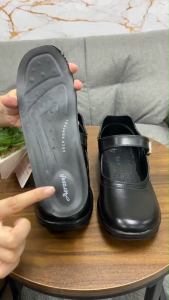 Aerosoft (แอโร่ซอฟ) รองเท้านักเรียนเพื่อสุขภาพ เบานุ่มสบาย ทนทานใช้ได้นาน รุ่น STG01 (Bunny Soft) รองเท้าAerosoft รองเท้า แอโร่ ซอ ฟ รองเท้าAerosoft ราคา รองเท้า Aerossft - Lazada