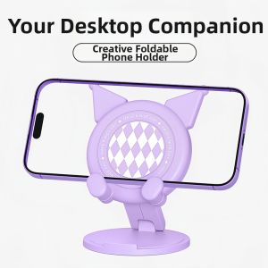 Cute Portable 360 Rotating Adjustable Stand for iPad Tablet Phone Desk