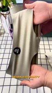 FINETOO 6 PCS 7A Womens Antibacterial Panty Comfortable Silk Brief Seamless Panties Mid Waist Underwear