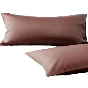 Eucalyptus Fiber Pillowcase Set for Hot Sleeper 2pcs/pair 20*36inch Pillowslip 51*91cm Big Pillow Sham Silky Lyocell Bedding