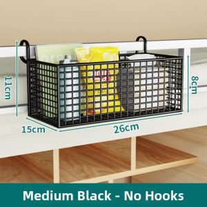 MINGZHIYIFAN | Dormitory Bedside Snack Storage Bedside Storage Basket