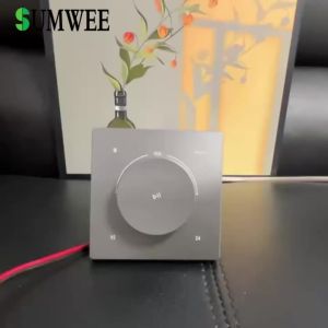 Home Mini Audio Wall Amplifier Hotel Background Music Control Panel TF AUX Bluetooth Player System Stereo Sound Ceiling Speaker