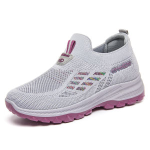 🇲🇾Ready Stock🇲🇾 Women outdoor sports Running Shoes walking Sneakers slip on shoes breathable