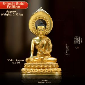 ZANGCUN | Gilded Sakyamuni Buddha Statue