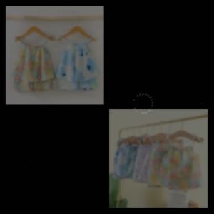 ฤดูร้อนภาพวาดสีน้ำมันสไตล์ใหม่กระโปรงแขวนชุดสองชิ้นอินเทอร์เน็ตคนดังสาวสไตล์ตะวันตกเสื้อกั๊กกระโปรง-Amaya