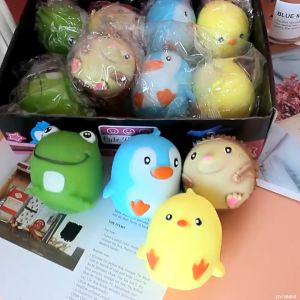 Soft Squeeze Toy Cute Animal Mainan Squishy Stress Relief Toy 523-84